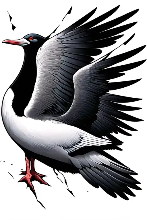 Albatross With Broken Wings