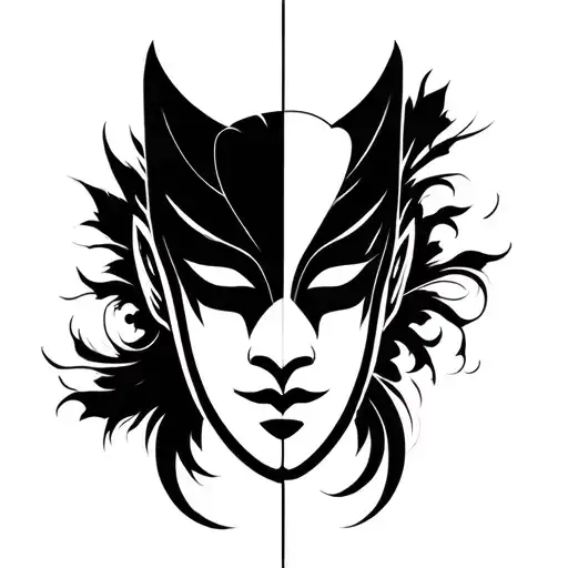 Kabuki Mask Split