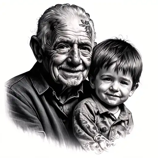 Grandpa And Grandson