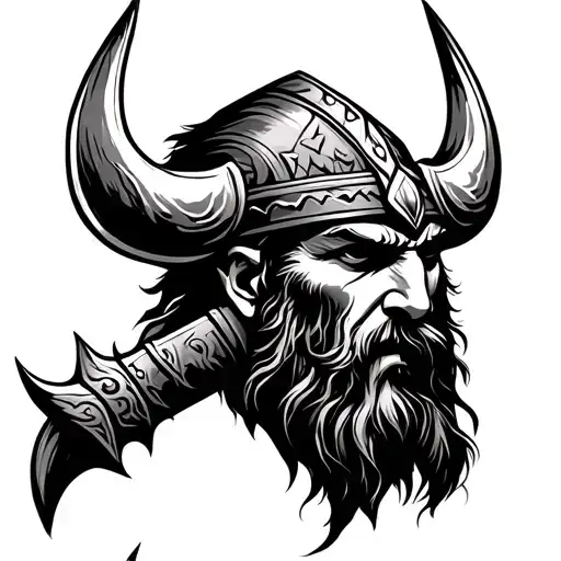 Viking Tattoo Design For Men