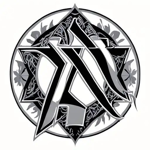Tetelestai Hebrew Letters