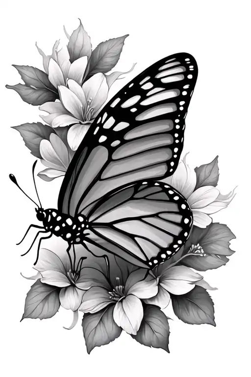 Butterfly Perched