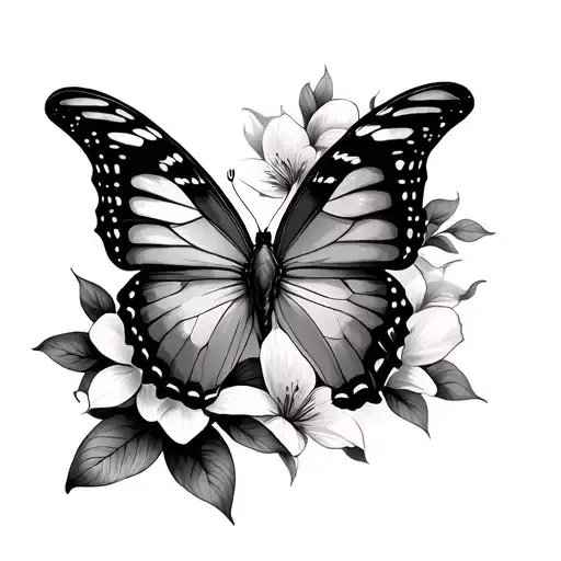 Butterfly Perched Atop
