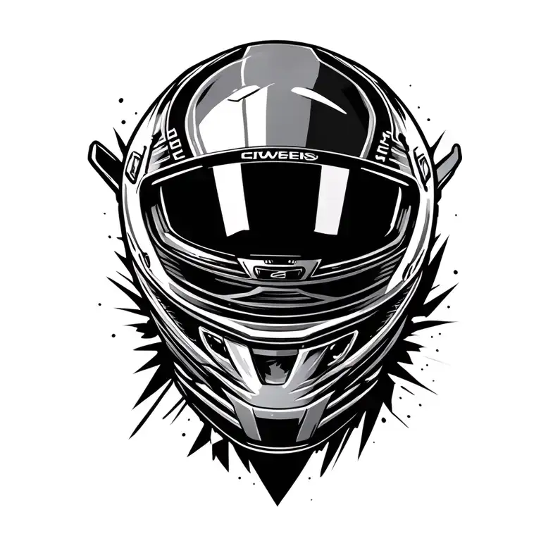 Racecar Driver In The Moment