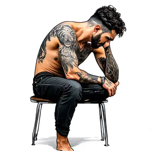 Man Sitting
