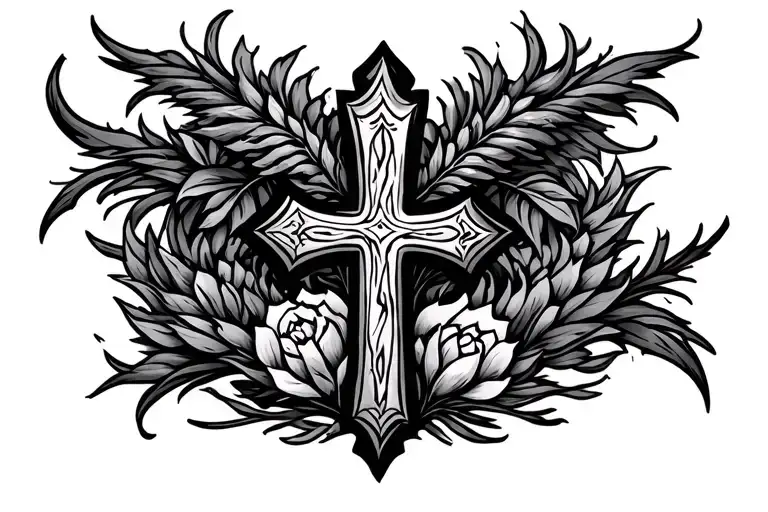 Cross Surrounded