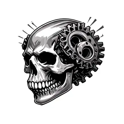 Gearhead Skull