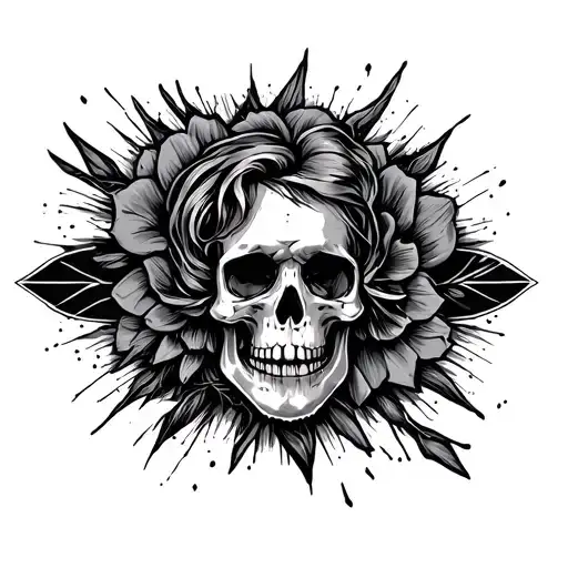 Tramp Stamp That Has Grunge Inspired