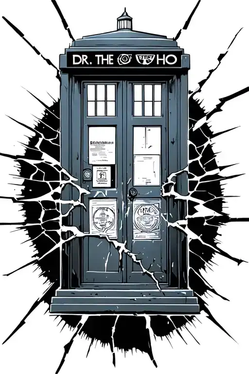 Crack In The Wall From Dr Who