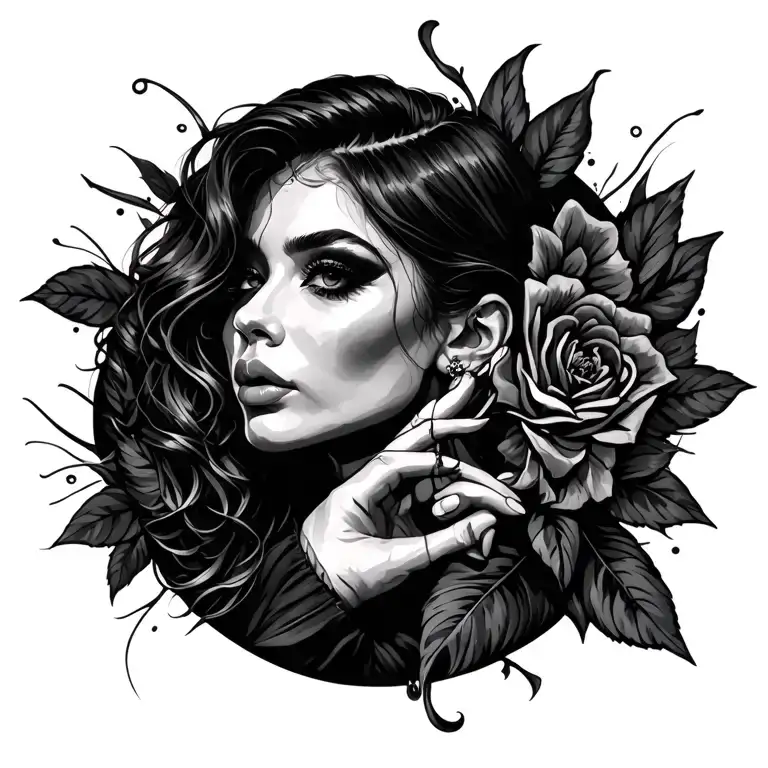 Mini Black Attitude Within