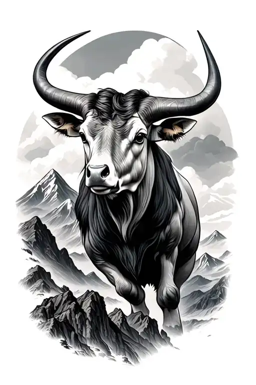 Taurus And Mountain