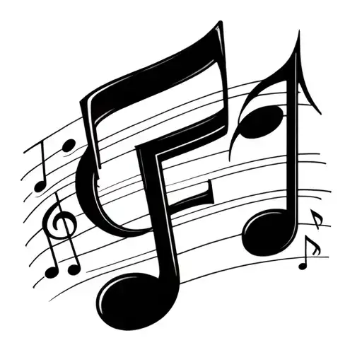 Music Notes With F Letter