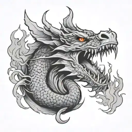 Dragon Breathing Fire