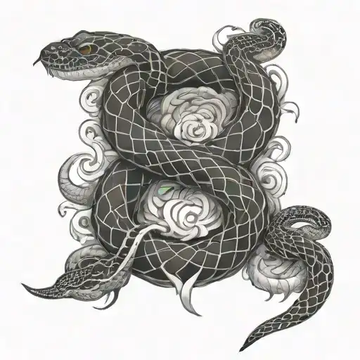 Ice And Snake Wrapping