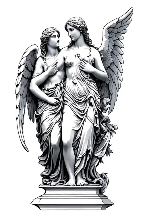 Angels And Statues