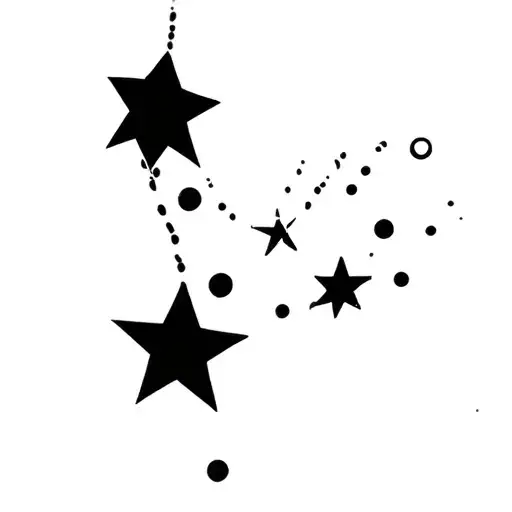 Coverup Stars And Dots