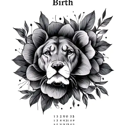 Tear-off Calendar Sheets With Dates Of Birth