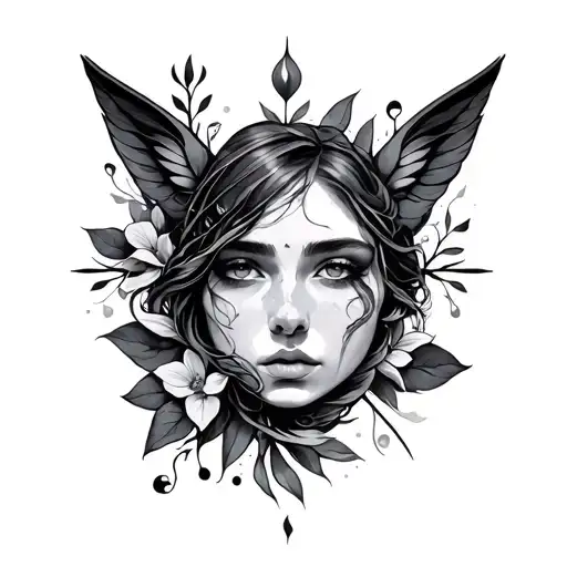 Calmness Strength Vision Tattoo Ideas Based