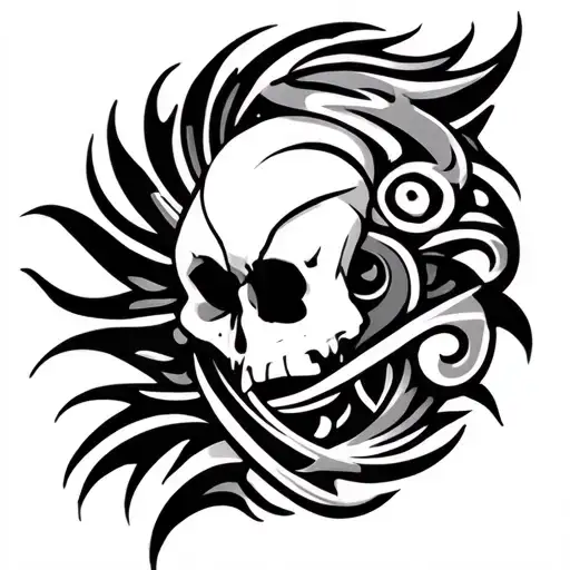 Tribal Tattoo Sleeve Tattoo Design