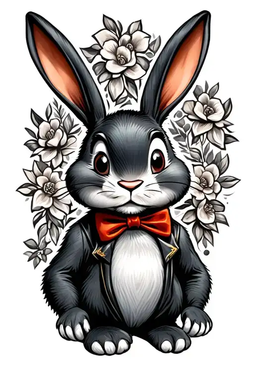 Oswald The Lucky Rabbit Wearing