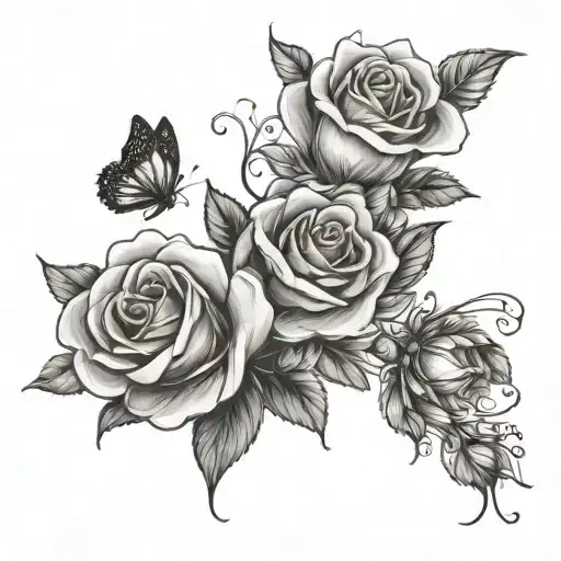 Roses Butterflys Names