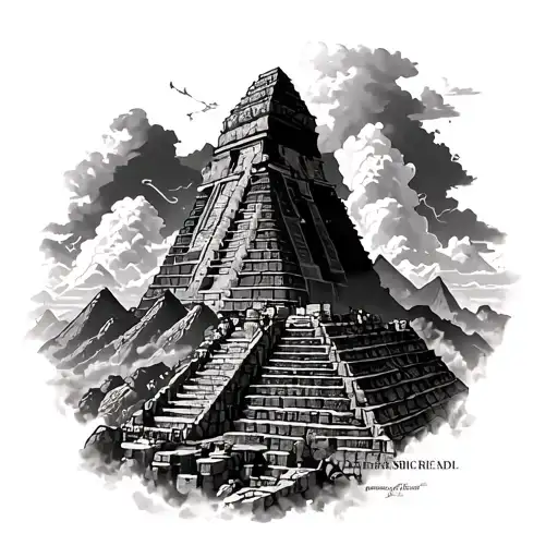 Osiris At Machu Picchu Showing Thorugh Clouds