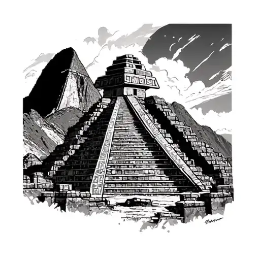 Osiris At Machu Picchu With Viracocha