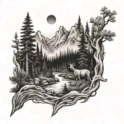 Wilderness Scene