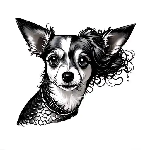 Mermaid Pet Dog