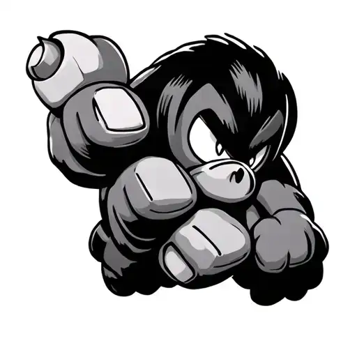 With Knuckles