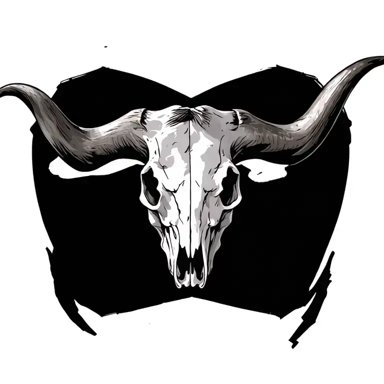 Longhorn Skull