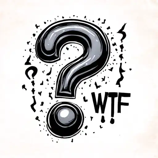 Wtf Is Happening In The Shape Of A Question Mark