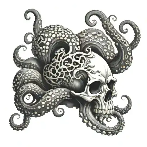 Octopus Skull Treasure