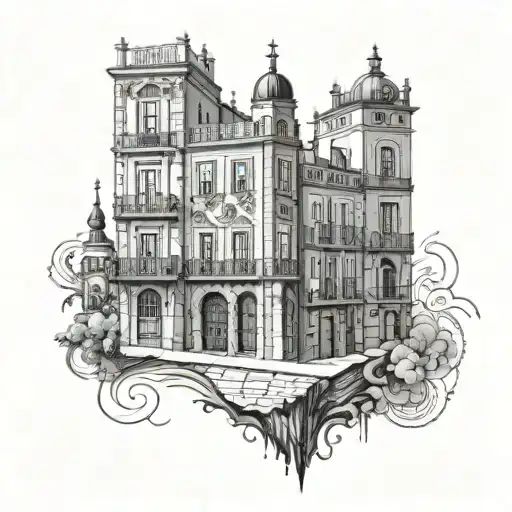 Portugese Buildings Designed