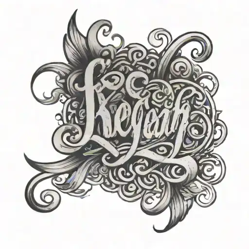 Keegan In Cursive