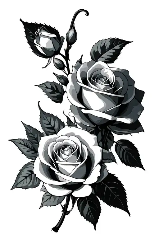 Gladulum With Roses