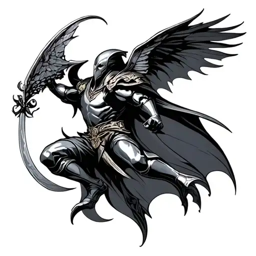 Falling Knight