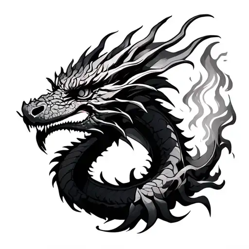 Dragon Breathing Fire