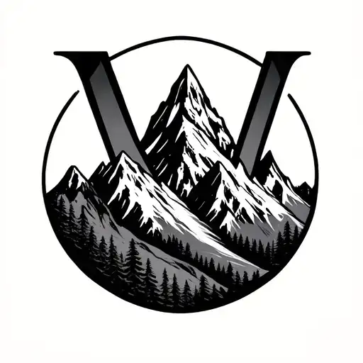 Letter W Mountain