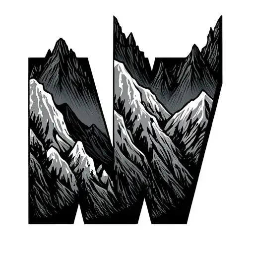 Mountains 3 Letter W