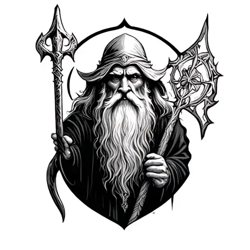 Gandalf Staff All We Have To Decide
