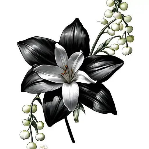 Narcissus And Lily Of The Valley