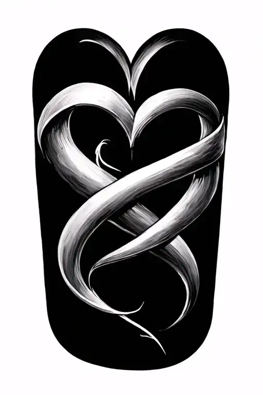 Infinity And Heart Made