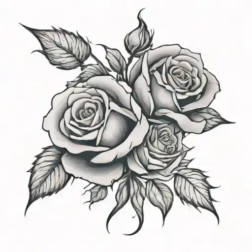 Roses Intertwined