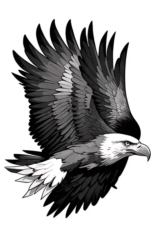 Eagle Flying