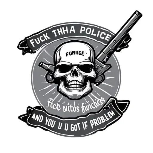 Fuck Tha Police Fuck Snitches And Fuck You If U Got A Problem