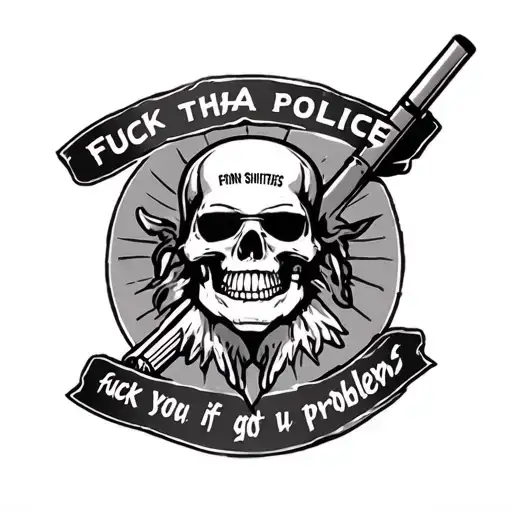 Fuck Tha Police Fuck Snitches And Fuck You If U Got A Problem