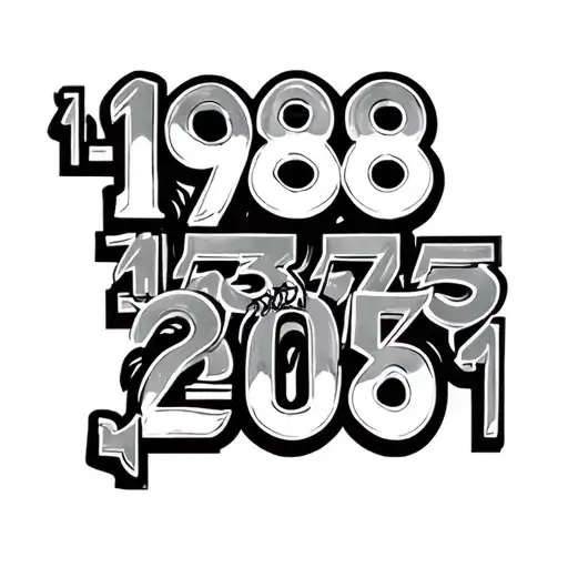 Make A Number Puzzle With The Years 1988 1985 1981 1955 2023 2015 2008