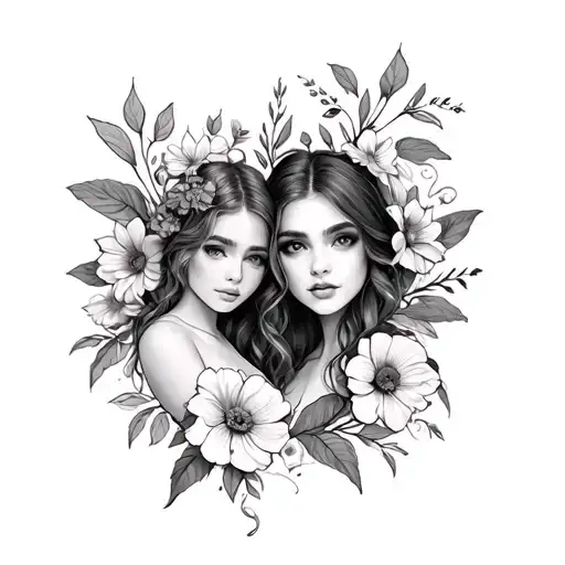 Tiarra With Birth Fwers For February And March