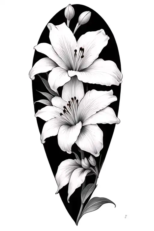 Lillys Blossoming In Beautiful